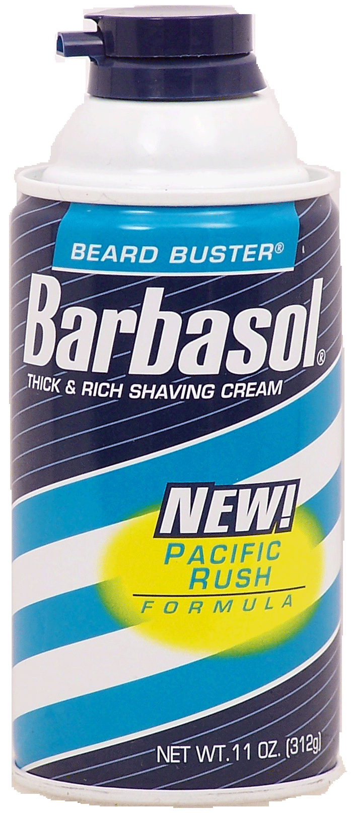 Barbasol&nbsp;Beard Buster&nbsp;thick & rich shaving cream, pacific rush formula Full-Size Picture
